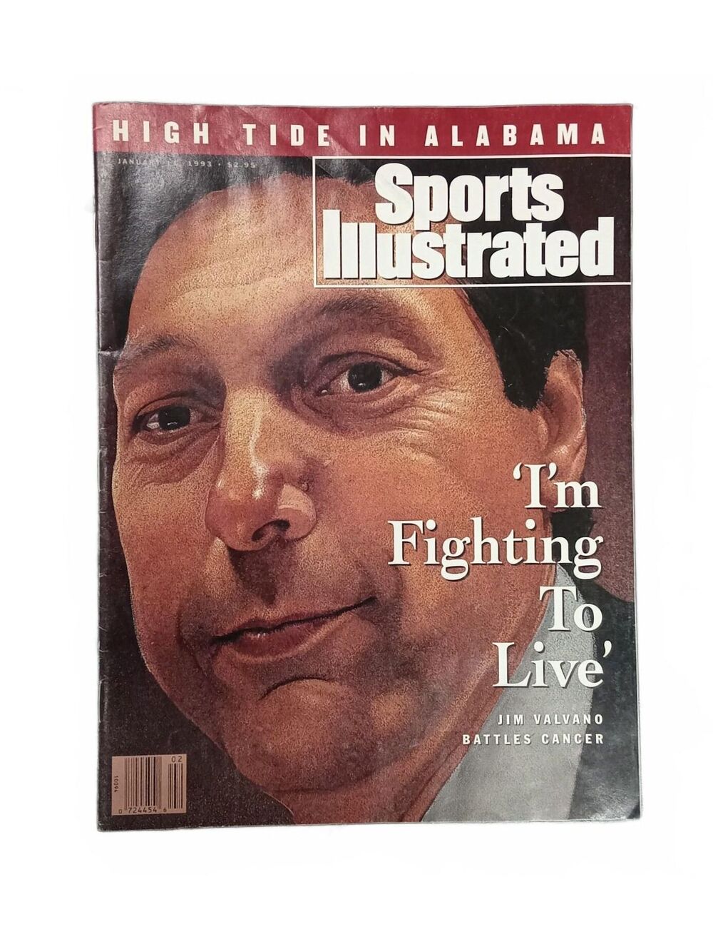 1993 January 11th Sports Illustrated Magazine Jim Valvano